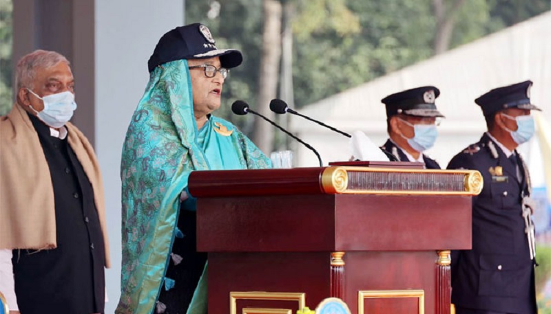 স্মার্ট পুলিশ বাহিনী গড়ে তোলা হবে: প্রধানমন্ত্রী