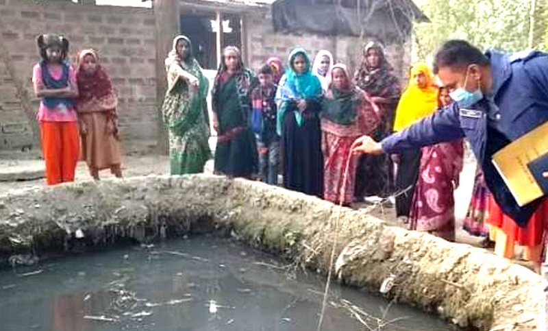 হরিণাকুন্ডে ডোবায় ডুবে শিশুর মৃত্যু