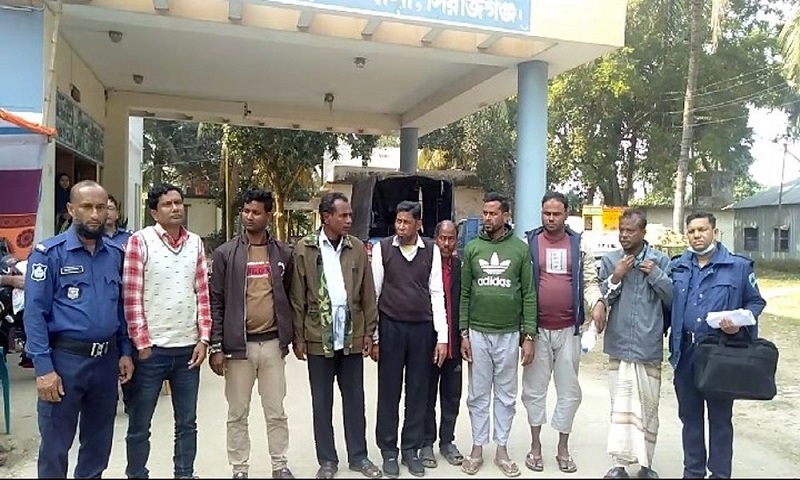 সিরাজগঞ্জ বিএনপির ৩৮ নেতাকর্মী গ্রেফতার