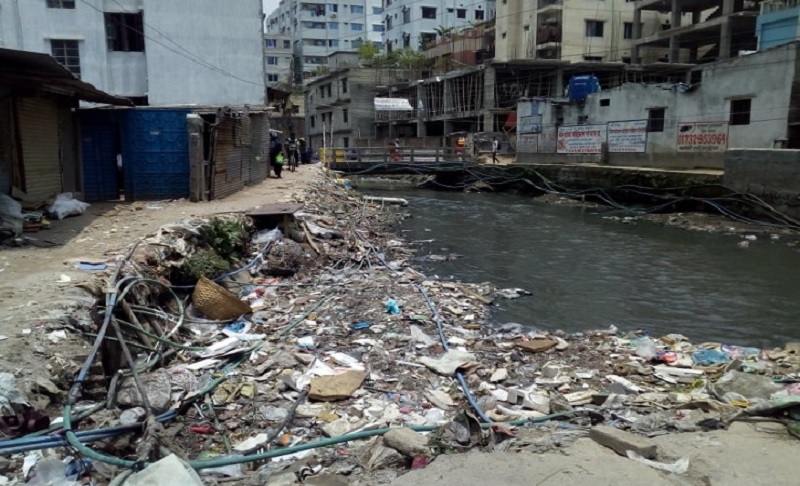 রাজধানীর পানি দূষণের কারণ
