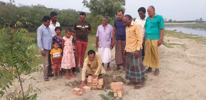 শোভনালীতে মহাশ্মশান নির্মাণের উদ্বোধন