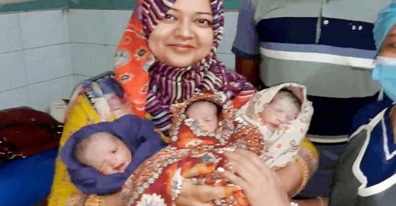 যশোরে একসঙ্গে ৩ সন্তান জন্ম দিলেন মা