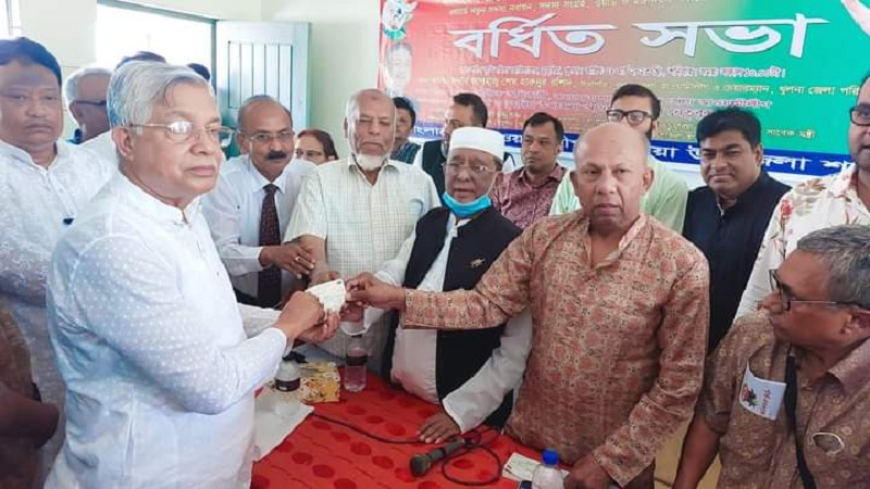 খুলনার ডুমুরিয়া উপজেলা আওয়ামী লীগের বর্ধিত সভা অনুষ্ঠিত।