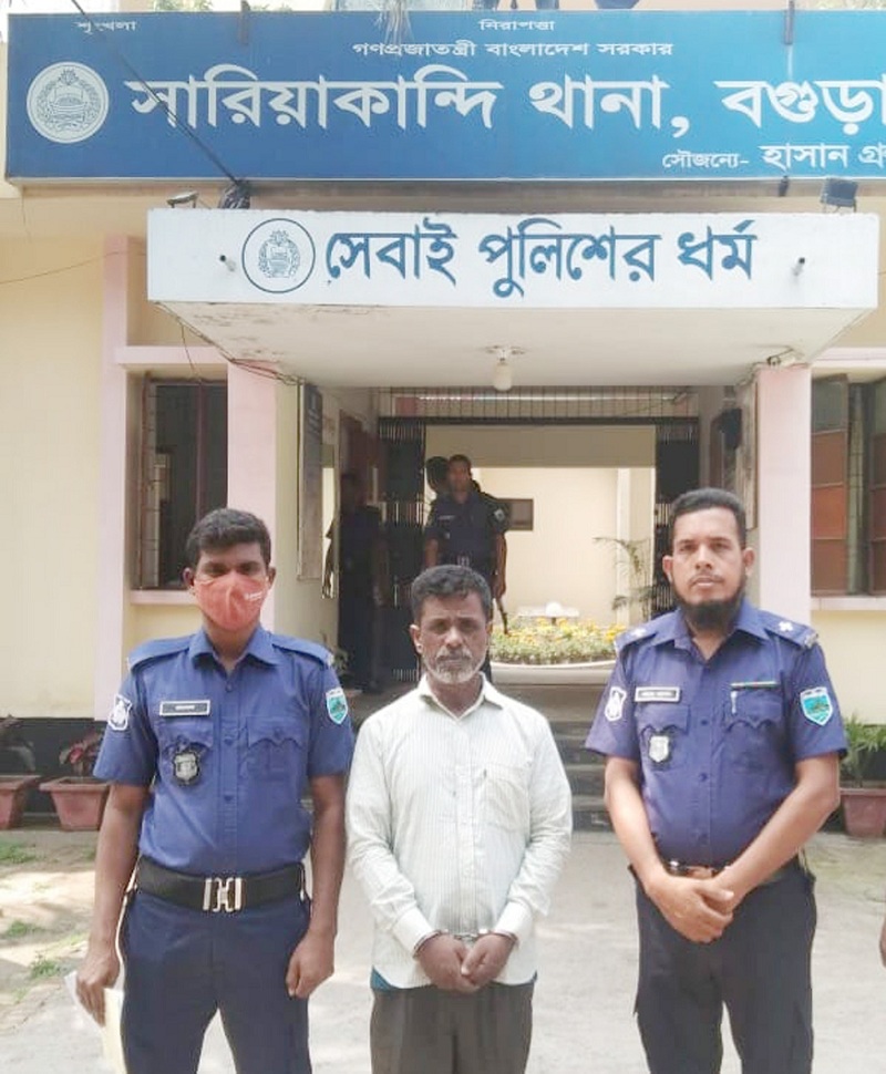 বগুড়ায় হত্যা মামলার প্রধান আসামি গ্রেফতার