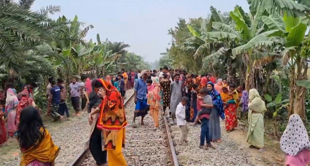 ঝিনাইদহে ট্রেনে কাটা পড়ে গার্মেন্টস শ্রমিকের মৃত্যু