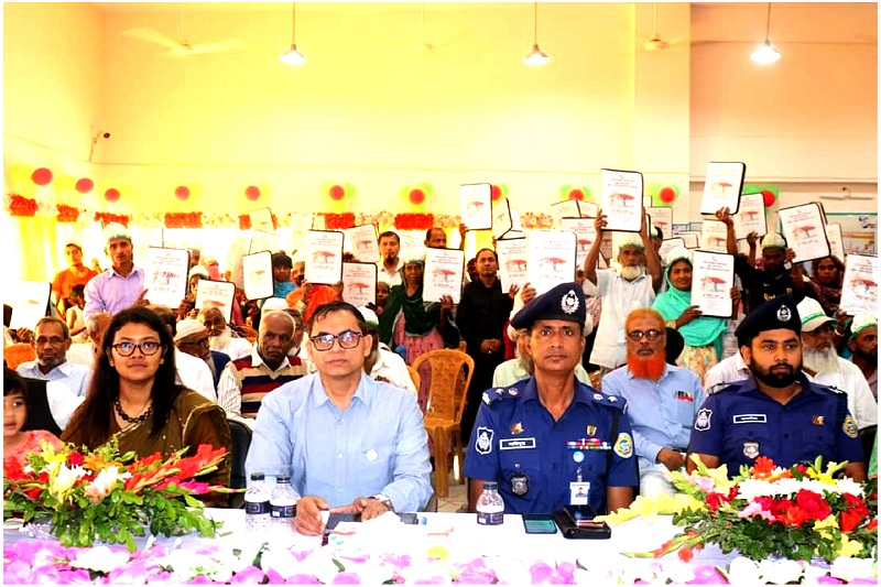 পিরোজপুরের কাউখালী উপজেলাকে ভূমিহীন ও গৃহহীন মুক্ত ঘোষণা