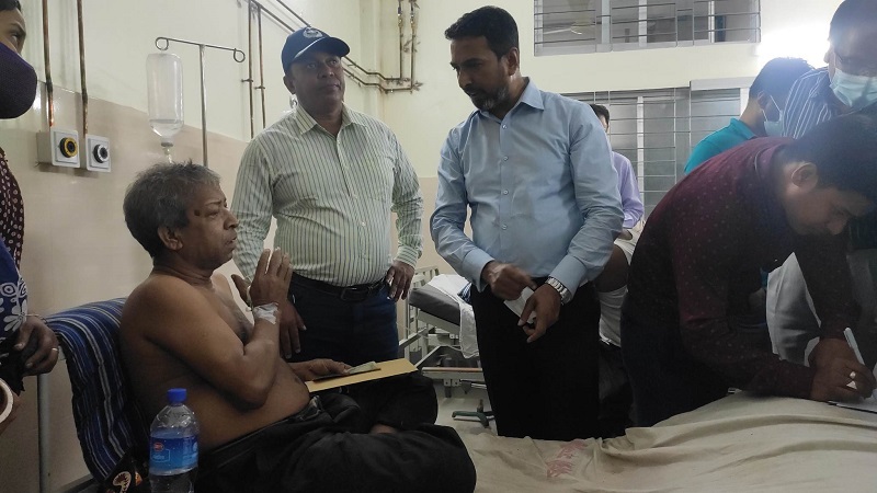 সীতাকুণ্ডে বিস্ফোরণ: জেলা প্রশাসনের নগদ অর্থ সহায়তা