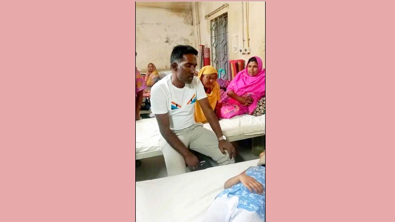 নিহত বিএনপি নেতা নান্টুর পরিবারের পাশে রনি খান