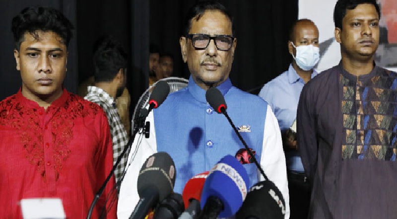 সংবাদপত্রের স্বাধীনতায় আমরাও বিশ্বাসী: ওবায়দুল কাদের