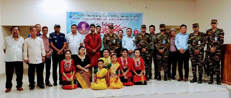 রাঙ্গামাটির বিলাইছড়িতে জোন কমান্ডারের বিদায় সংবর্ধনা অনুষ্ঠিত