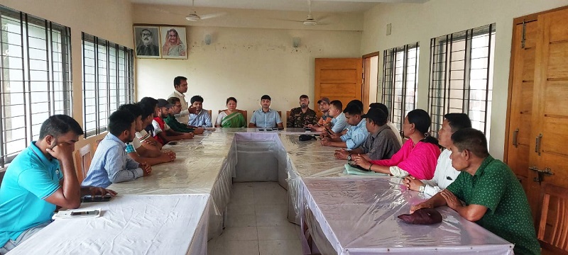 বিলাইছড়িতে মোখা মোকাবেলায় জরুরি সভা অনুষ্ঠিত