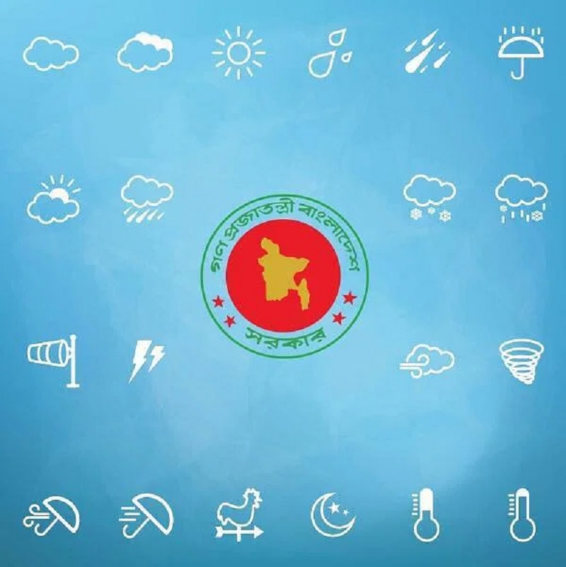সতর্কসংকেত নামাতে বলেছে আবহাওয়া অধিদপ্তর