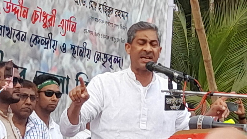 শেখ হাসিনার হাতে প্রশাসন, আমাদের আছে জনগণ: লক্ষ্মীপুরে এ্যানি
