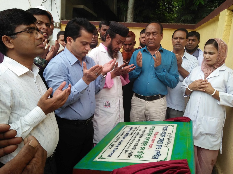 লোহাগড়ায়সাইক্লোন সেন্টার ৪ কোটি টাকা ব্যয়ে সাইক্লোন সেন্টারের উদ্বোধন