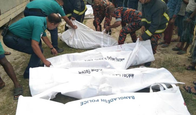 সিলেটে সড়ক দুর্ঘটনায় নিহত সবাই নির্মাণ শ্রমিক 