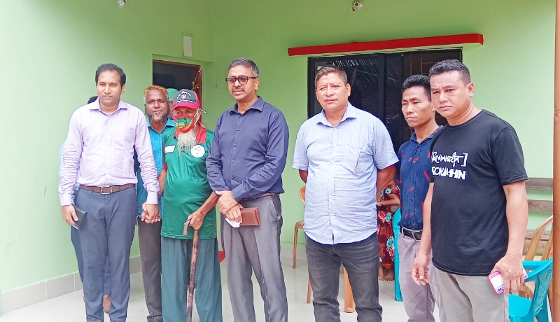 রাজস্থলীতে আশ্রয়ণ প্রকল্পের ঘর পরিদর্শন করলেন জেলা প্রশাসক