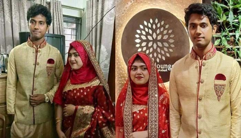 বিয়ের ছবিতেও মুখে হাসি নেই হাসান মাহমুদের