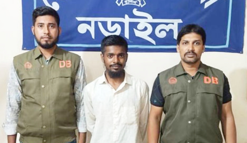 নড়াইলে ইয়াবাসহ মাদক ব্যবসায়ী আটক