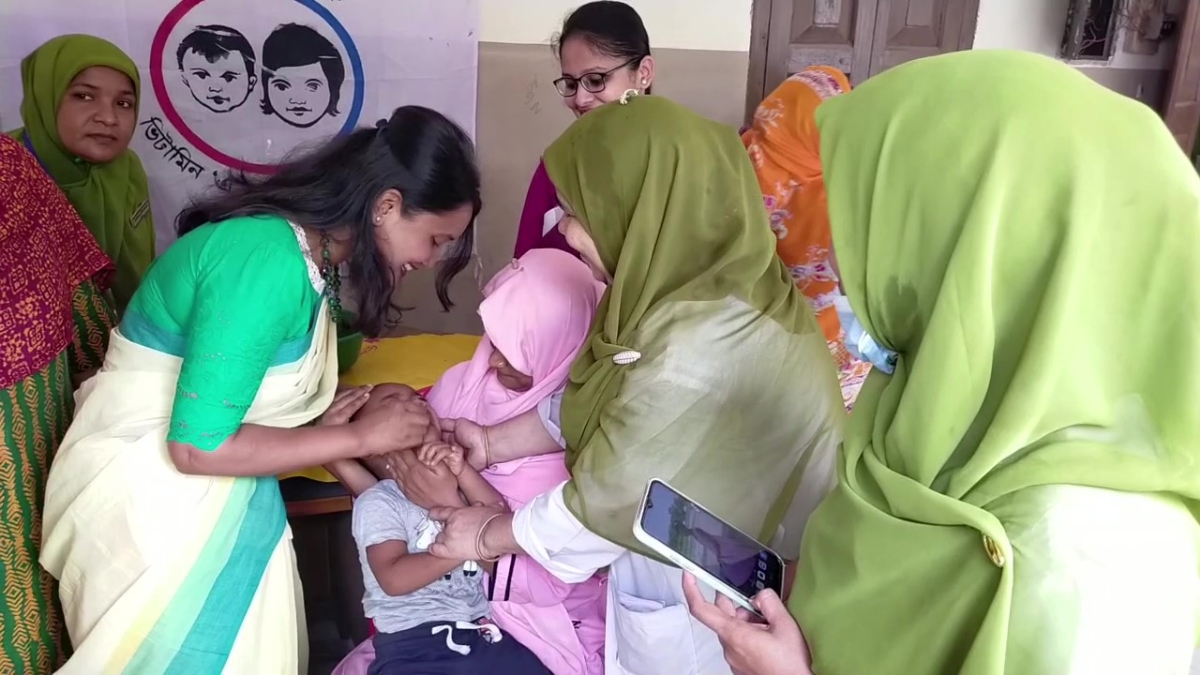 মেহেরপুরে জাতীয় ভিটামিন ‘এ’ প্লাস ক্যাম্পেইন অনুষ্ঠিত