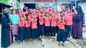প্রতিবন্ধী ও পথশিশুদের নিয়ে মেহেদী উৎসব
