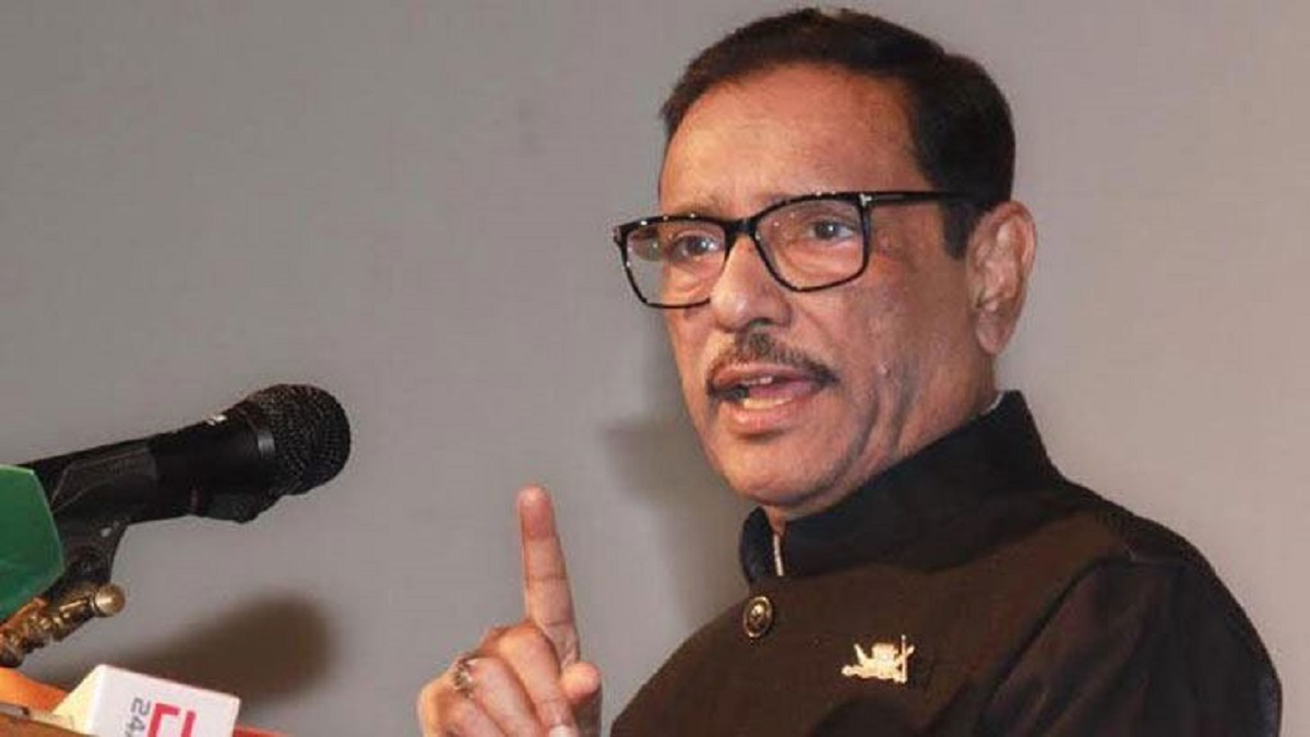 সরকারের মেয়াদ নির্ধারণের এখতিয়ার বিএনপির নেই: কাদের