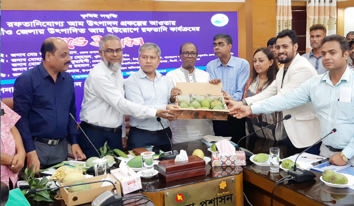 ঠাকুরগাঁও থেকে আম রপ্তানি শুরু
