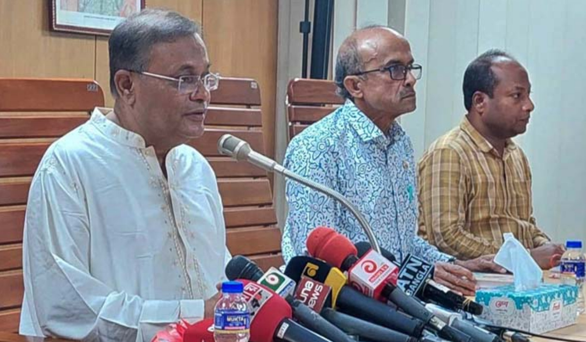 বিএনপি আসলে সাংবিধানিক সংকট তৈরি করতে চায়: তথ্যমন্ত্রী