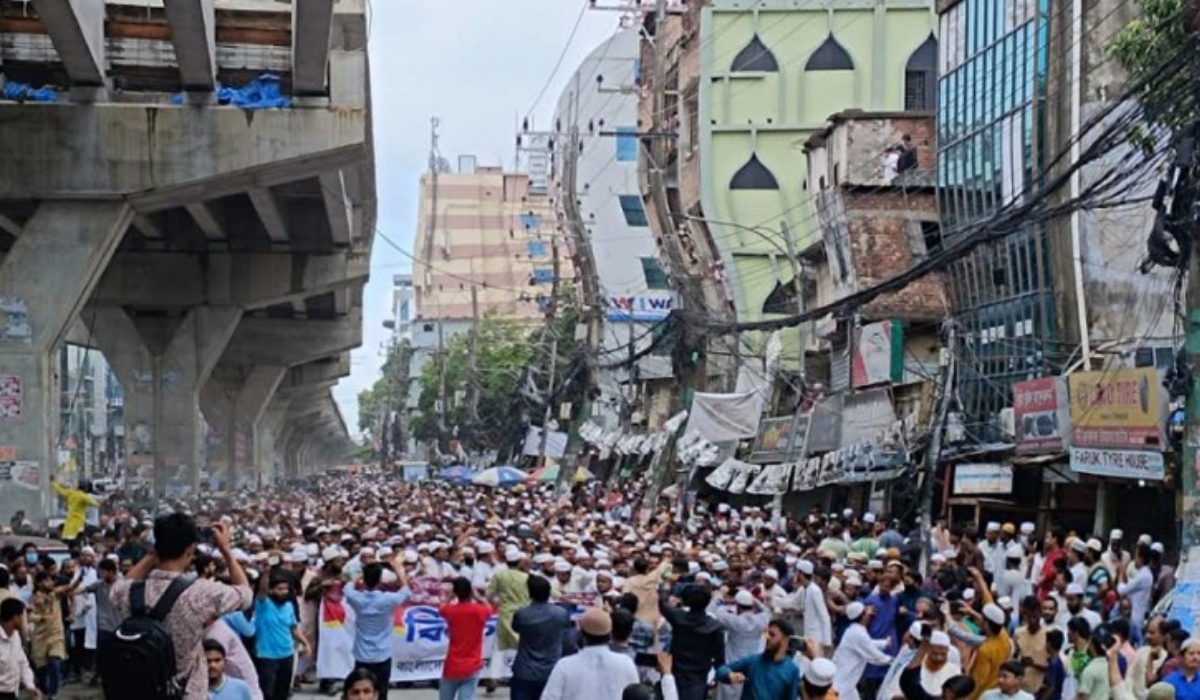চট্টগ্রামে জামায়াতের বিক্ষোভ, আটক ১২