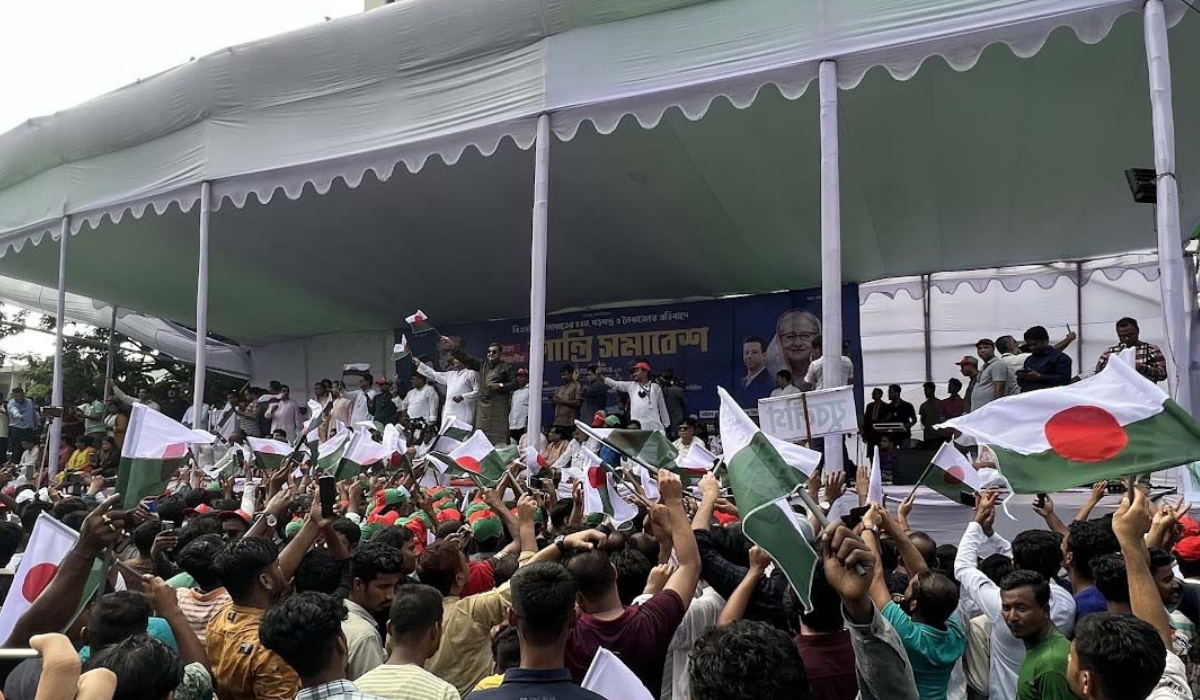 কোরআন-গীতা পাঠের মধ্য দিয়ে শান্তি সমাবেশ শুরু 
