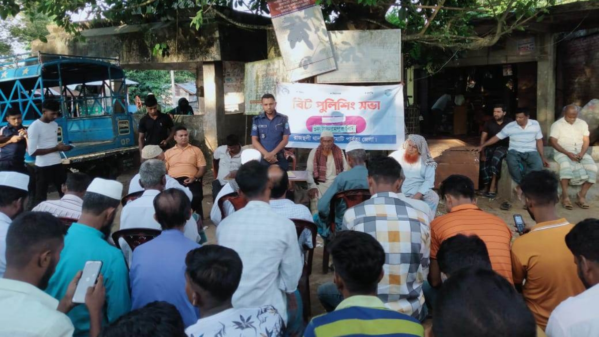 রাজস্থলীতে মাদকদ্রব্য নিয়ন্ত্রণে এক বিশেষ উদ্যোগ নিয়েছে পুলিশ