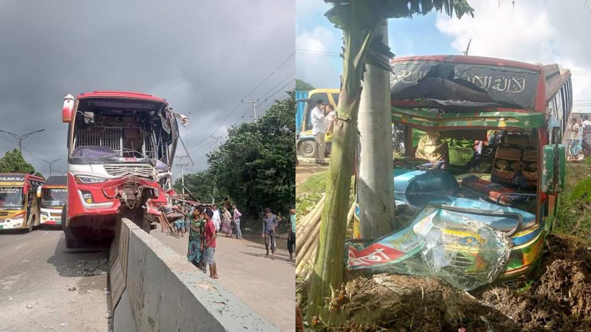 শুক্রবার সড়ক দুর্ঘটনায় পাঁচ জেলায় ২২ জনের মৃত্যু