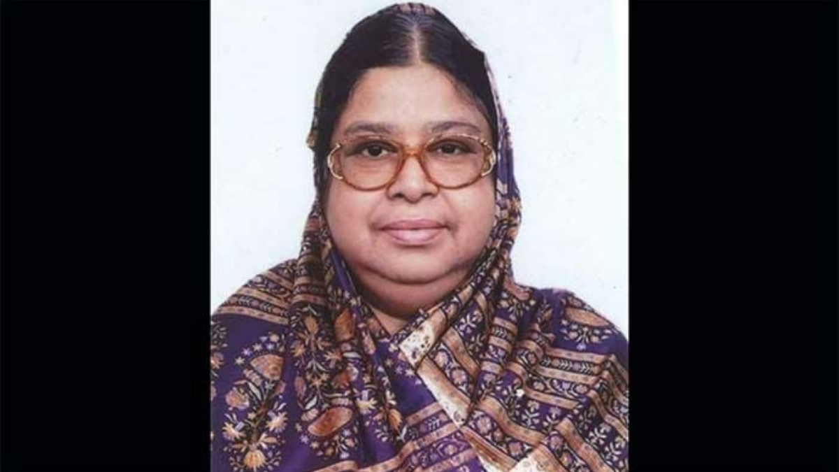 এমপি রেবেকা মমিন আর নেই