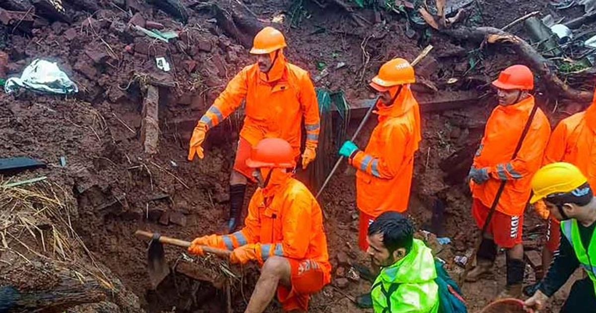 মহারাষ্ট্রে ভূমিধসে নিহত ১৬