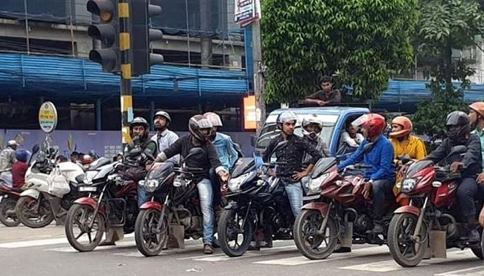ঢাকার পাঁচ এলাকায় ৭২ ঘণ্টা চলবে না মোটরসাইকেল