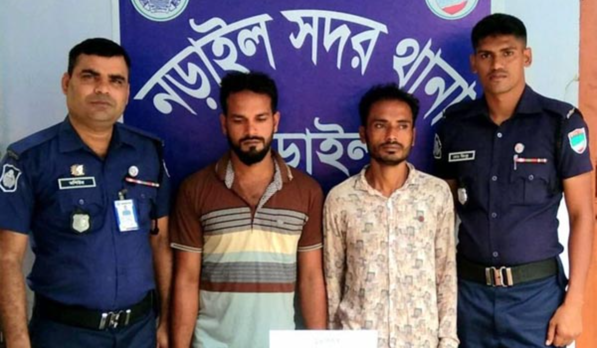নড়াইলে ইয়াবাসহ গ্রেফতার ২