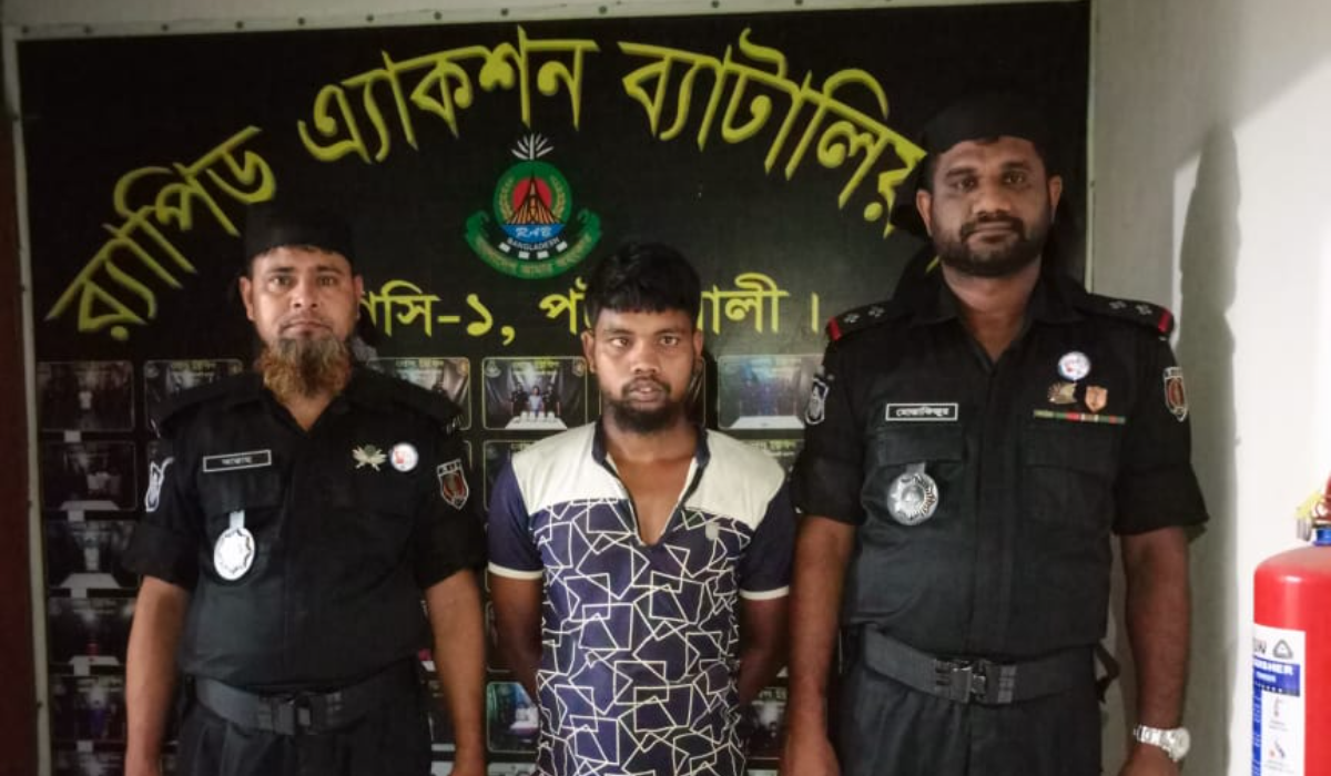 আমতলীতে ধর্ষণ মামলার আসামি গ্রেফতার