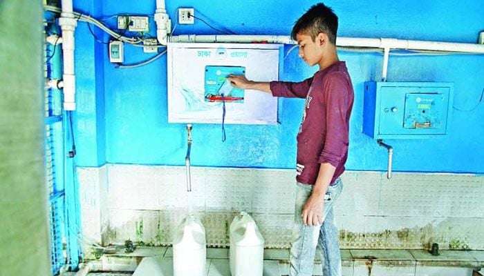 বুথের পানির দাম বাড়ালো ওয়াসা