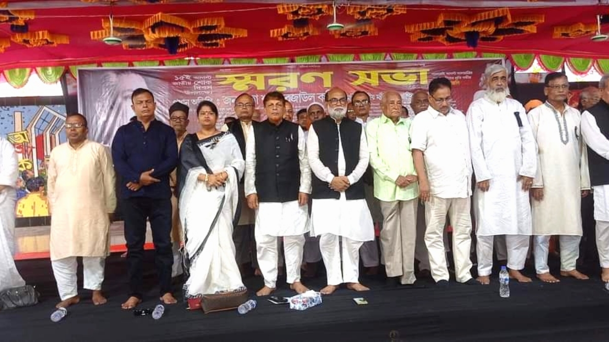 শেখ হাসিনা থাকলে ত্রিশ লাখ শহিদের স্বপ্নের দেশ থাকবে: শ ম রেজাউল