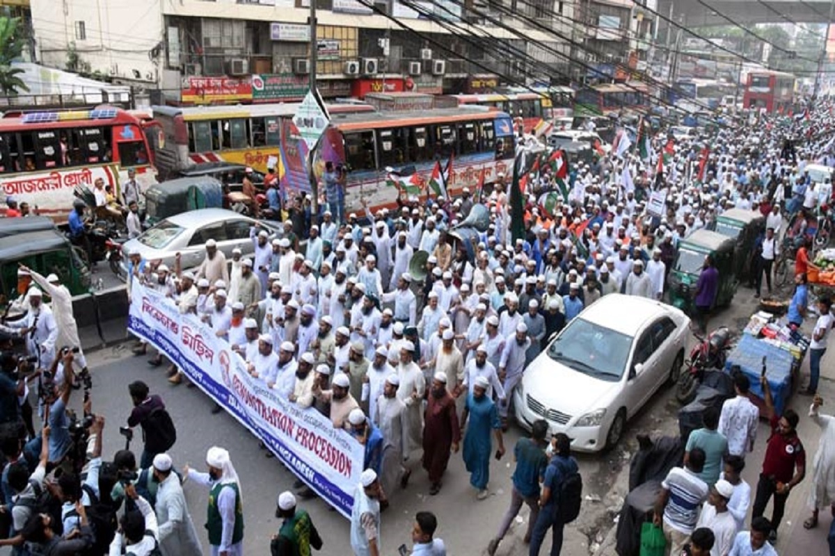 ইসরায়েলের বিষদাঁত উপড়ে ফেলতে হবে: ইসলামী আন্দোলন
