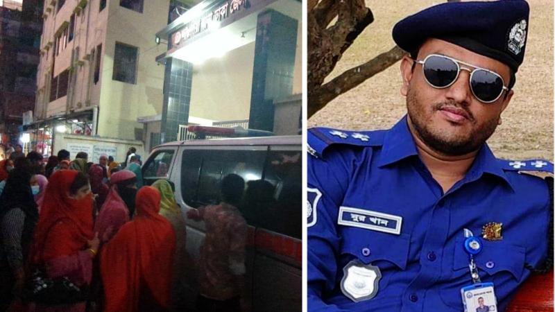 মামলার দাবিতে থানায় লাশ নিয়ে পরিবার, পুলিশের অসদাচরণ