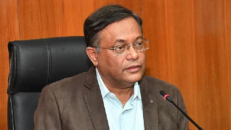 চতুর্থবার সংসদ সদস্য হলেন তথ্যমন্ত্রী হাছান মাহমুদ
