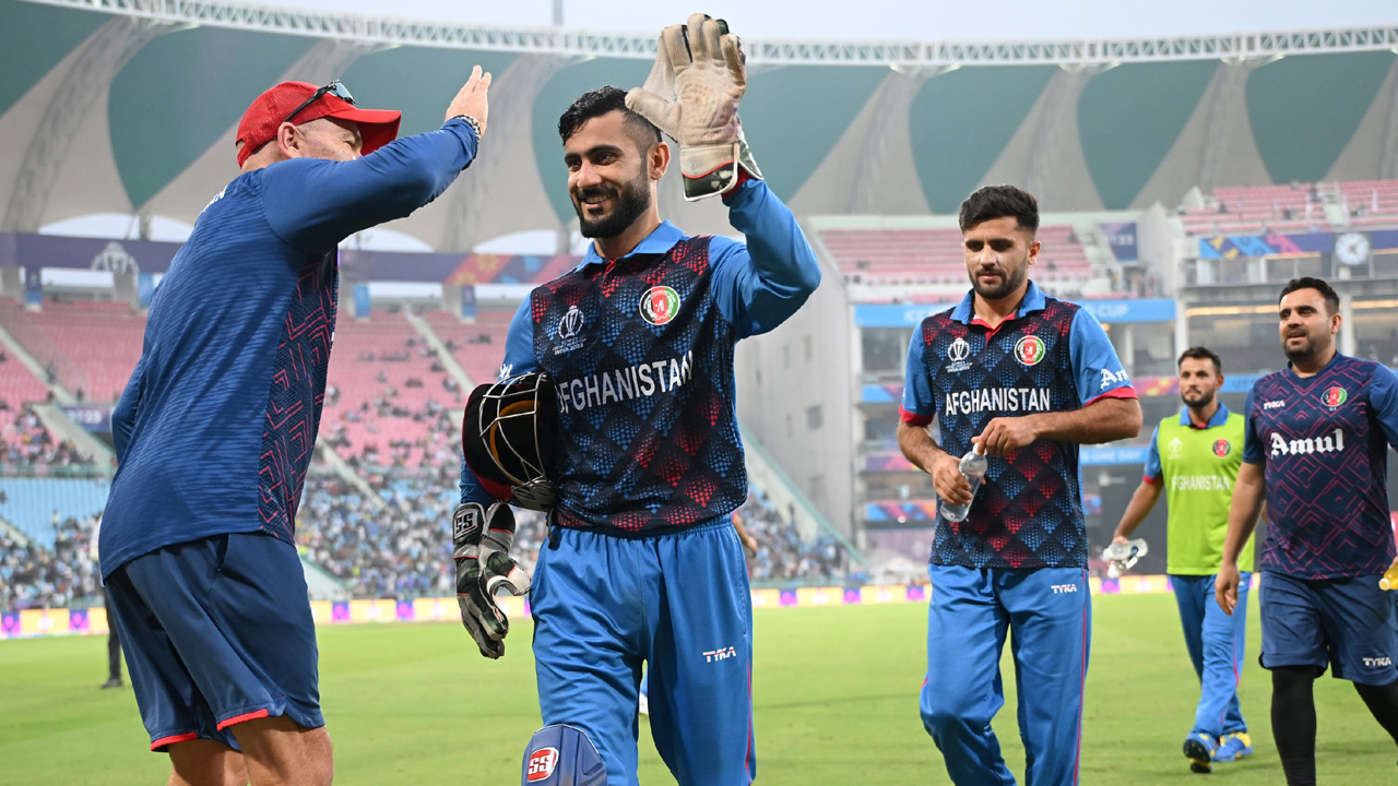 অনায়াসেই বিশ্বকাপের চতুর্থ জয় পেল আফগানিস্তান অনায়াসেই বিশ্বকাপের চতুর্থ জয় পেল আফগানিস্তান