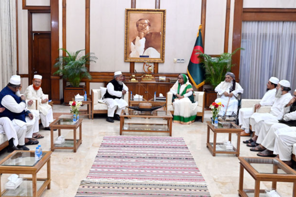প্রধানমন্ত্রীর সঙ্গে ৯ দলের সাক্ষাৎ