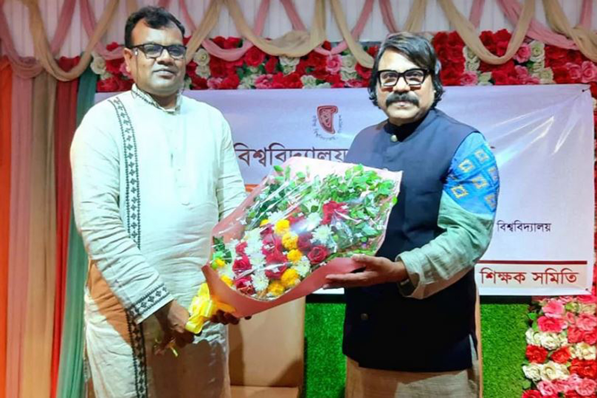 রবীন্দ্র বিশ্ববিদ্যালয় ভিসির সঙ্গে শিক্ষক সমিতির মতবিনিময়