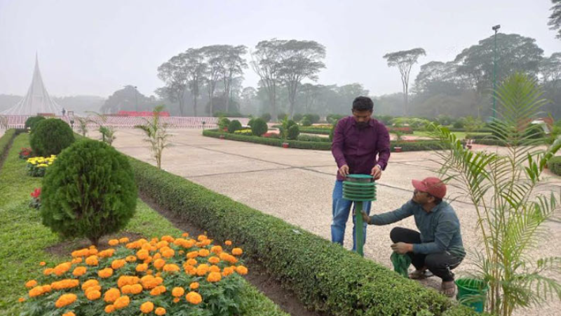 বিজয় দিবস উদযাপনে জাতীয় স্মৃতিসৌধ প্রস্তুত বিজয় দিবস উদযাপনে জাতীয় স্মৃতিসৌধ প্রস্তুত