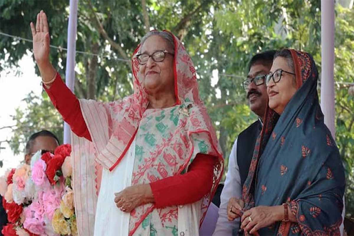 ৭ জানুয়ারি সকালে ঘুম থেকে উঠেই সবাই ভোট দিতে যাবেন: প্রধানমন্ত্রী