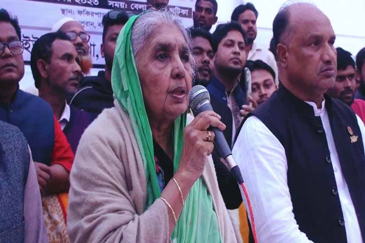 শেখ হাসিনা সারা দেশে সুষম উন্নয়ন করেন: মতিয়া চৌধুরী