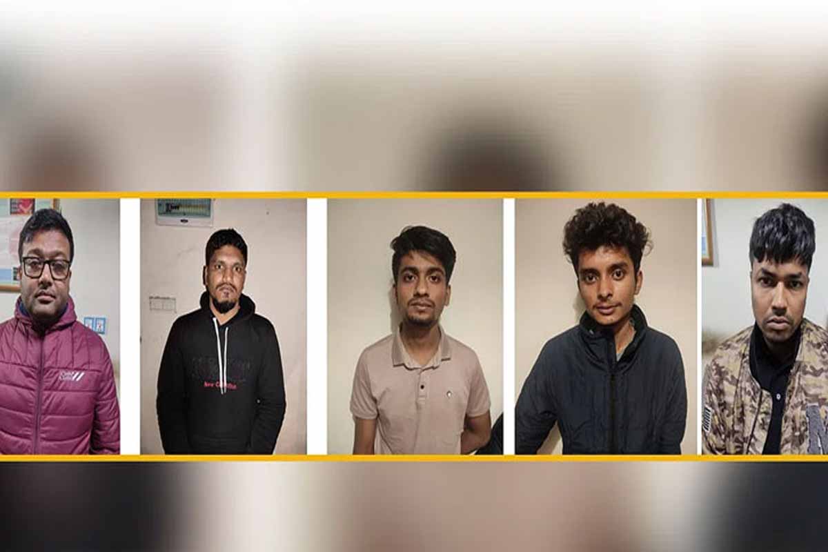 চাঁদা আদায়ে গ্রেফতার নাটক, দুই সিআইডি সদস্যসহ গ্রেফতার ৫