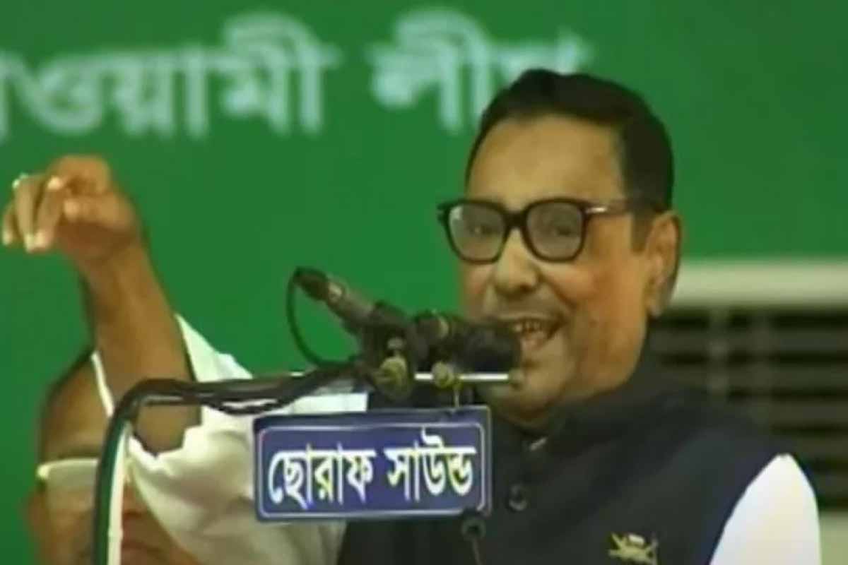 নেতাকর্মীদের কাদের: বিএনপি পালিয়ে গেছে, কার সঙ্গে খেলবেন