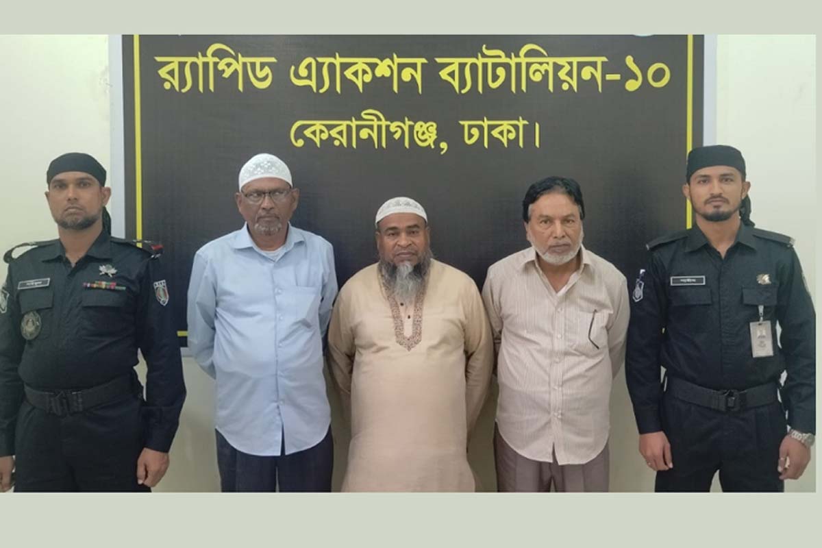 নাশকতার মামলায় বিএনপির ৩ নেতা গ্রেপ্তার